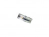 Combination of three silver rings with 1 yellow gold mouth with 1 brilliant