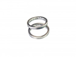 2 satin loose rings to combine