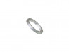 Alliance of matte and smooth white silve