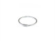 750mm white gold ring with 3 natural brilliants.