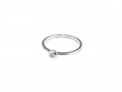 Solitaire 750mm white gold with 1 Natural Brilliant of 0.05ct