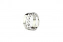 Anillo oro blanco y 10 brillantes