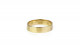 Anillo oro amarillo, plano y liso