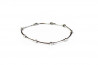 White gold bracelet and brilliants.