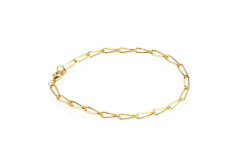 Gold trencant cadenes bracelet