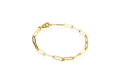 Gold trencant cadenes bracelet