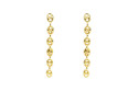 Gold earrings