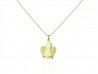 Angela yellow gold pendant.