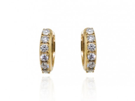 Earrings Le petit pavée
