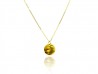 Yellow gold plate