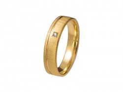 Alliance yellow gold 18 kt.