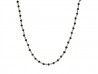 Collar de plata espinelas.